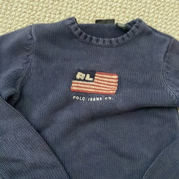 Vintage Ralph Lauren flag sweater - Picture 2 of 6